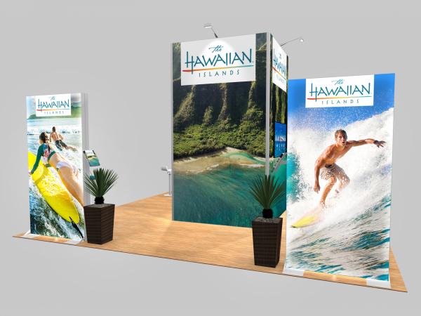 RE-9148 Island Rental Trade Show Exhibit -- Image 3