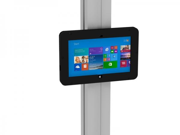 MOD-1318M Secure Surface 2 Enclosure with Extrusion Attachment -- Black