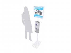 RELI-907 Hand Sanitizer Stand w/ Graphic