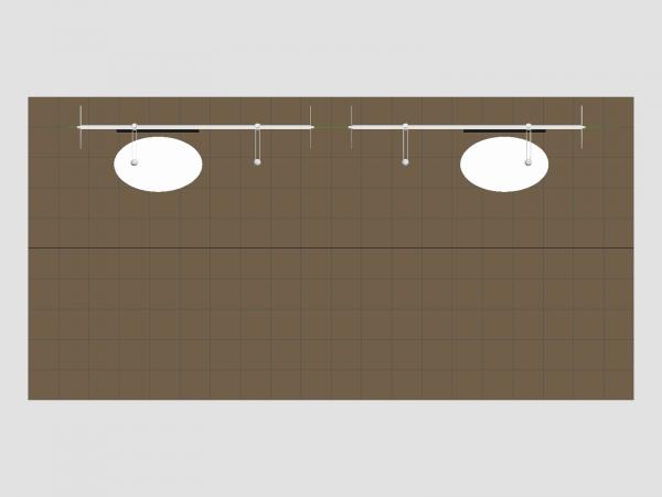 RE-2139  Rental Trade Show Exhibit -- Plan View